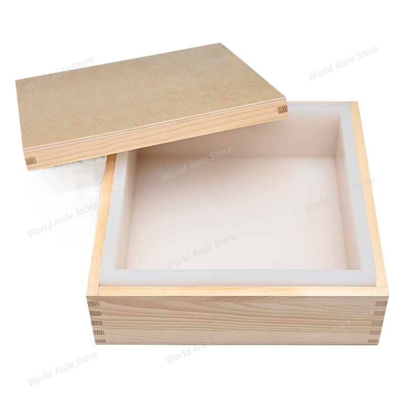 Soap Making Cold Process - Food-Grade Silicone Soap Mold Square Toast