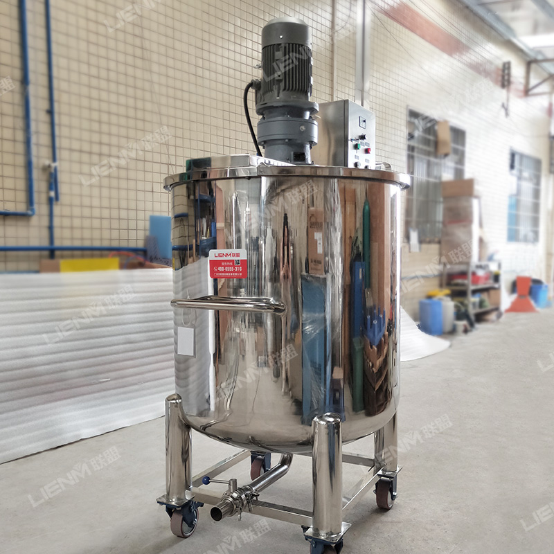 Soap Making Liquid - Stainless Steel Liquid Mix Machine Mixing