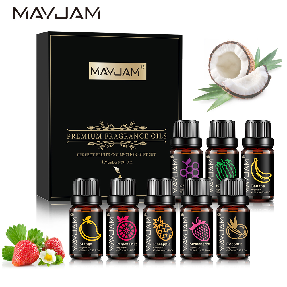Castor Oil Soap - MAYJAM Fragrance Oils Set 8pcs Gift
