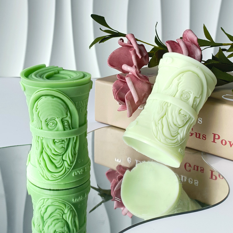 Soap Making At Home - 3D Money Dollar Silicone Mold DIY
