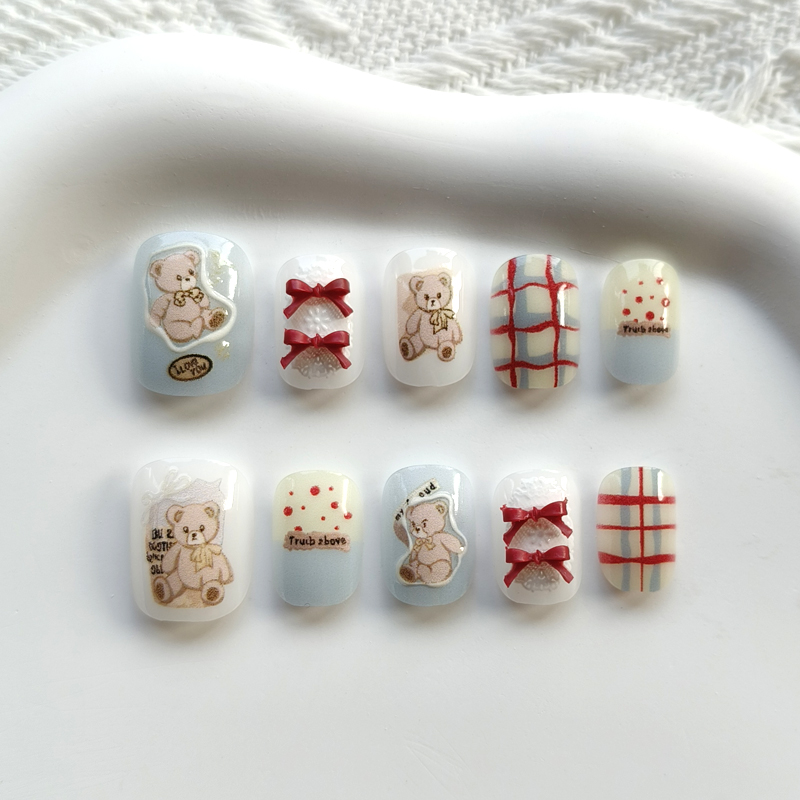 Soap Making Handmade - 10Pcs Korean Style Cute Bear and
