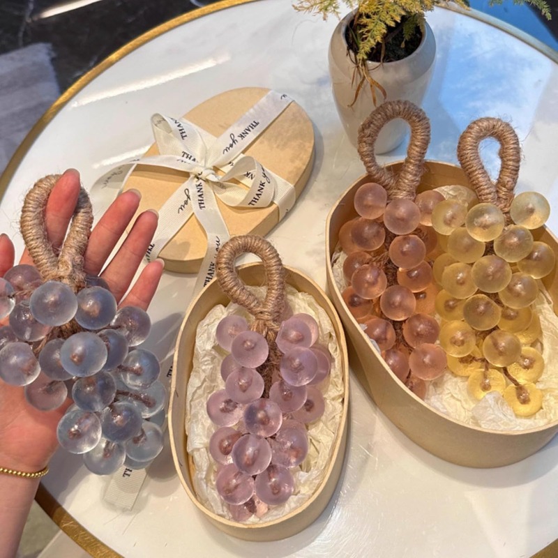 Soap Making At Home - Grape Handmade Soap Natural DIY Crystal