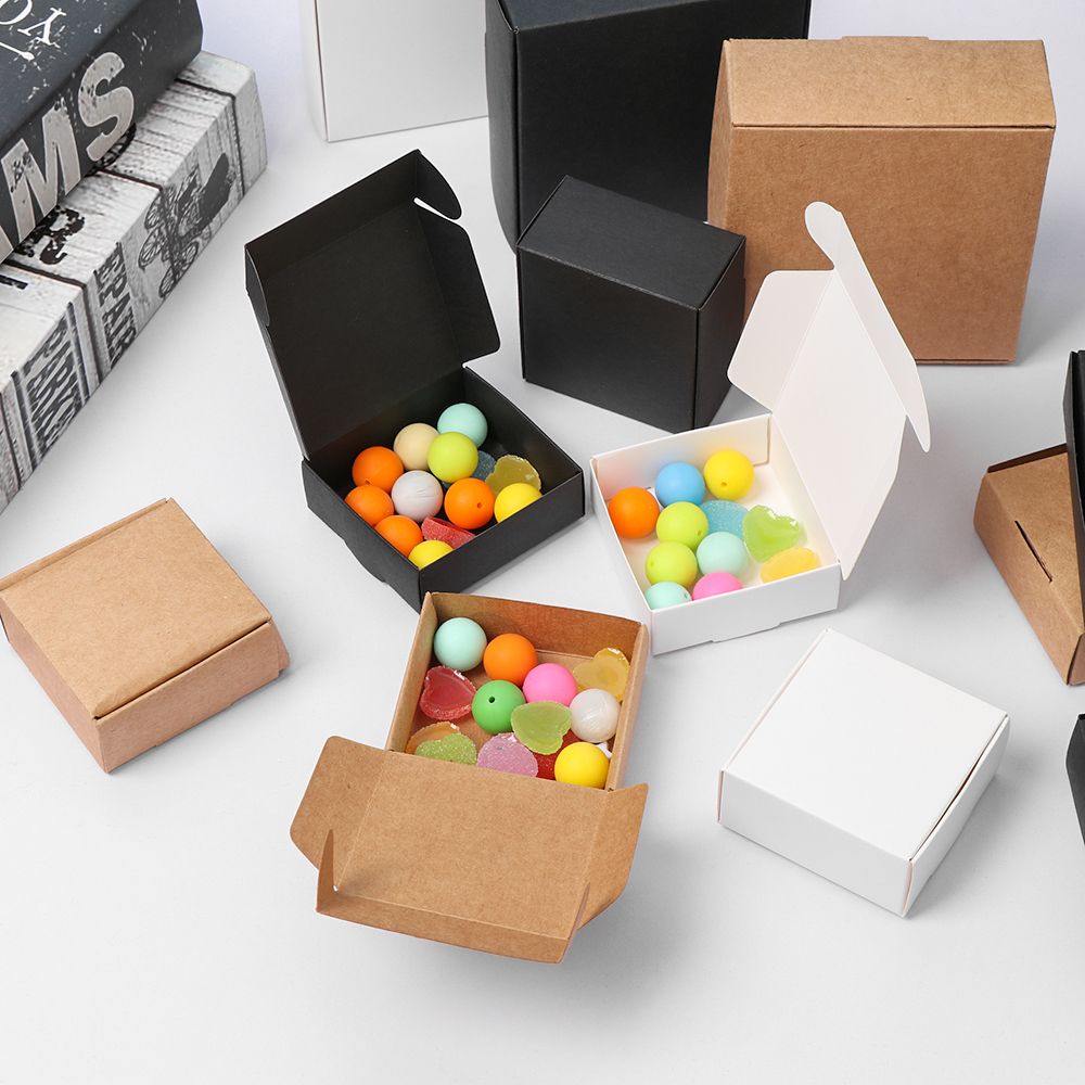 Kraft Soap Label - 10pcs 9sizes Small Kraft Paper Box