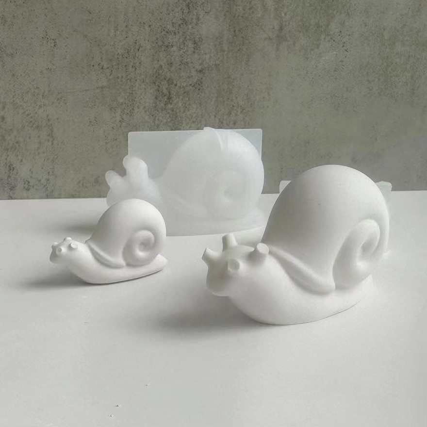 Soap Making At Home - Snail Animal Silicone Mold DIY Aromatherapy