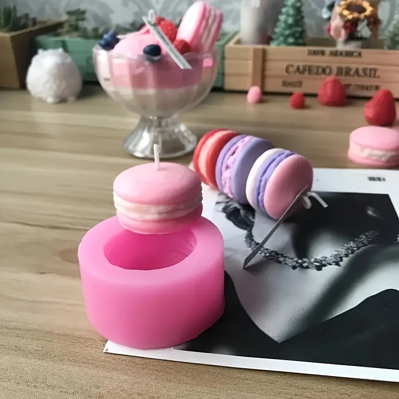 Soap Making Liquid - DIY Simulation Macaron Silicone Mold Handmade