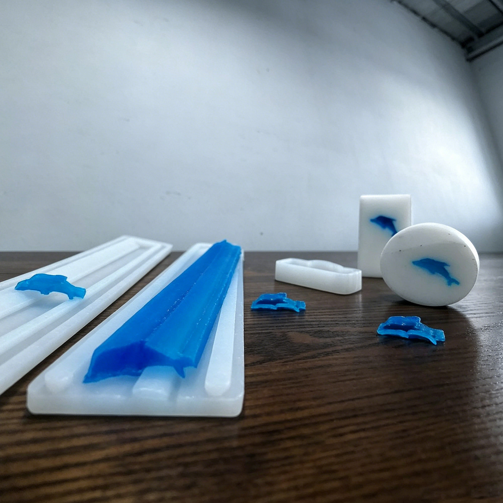 Soap Making Cold Process - 1Set Dolphin Shaped Long Tube Silicone