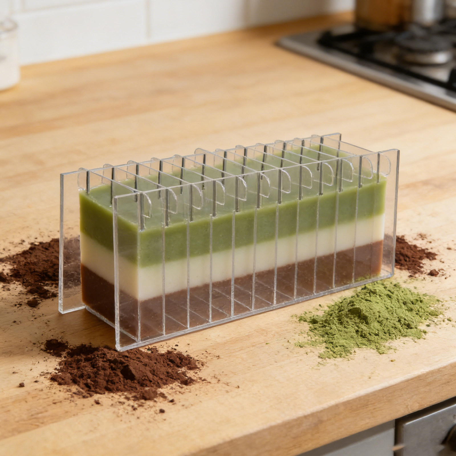 Soap Making Cold Process - Acrylic Soap Divider Board for Silicone