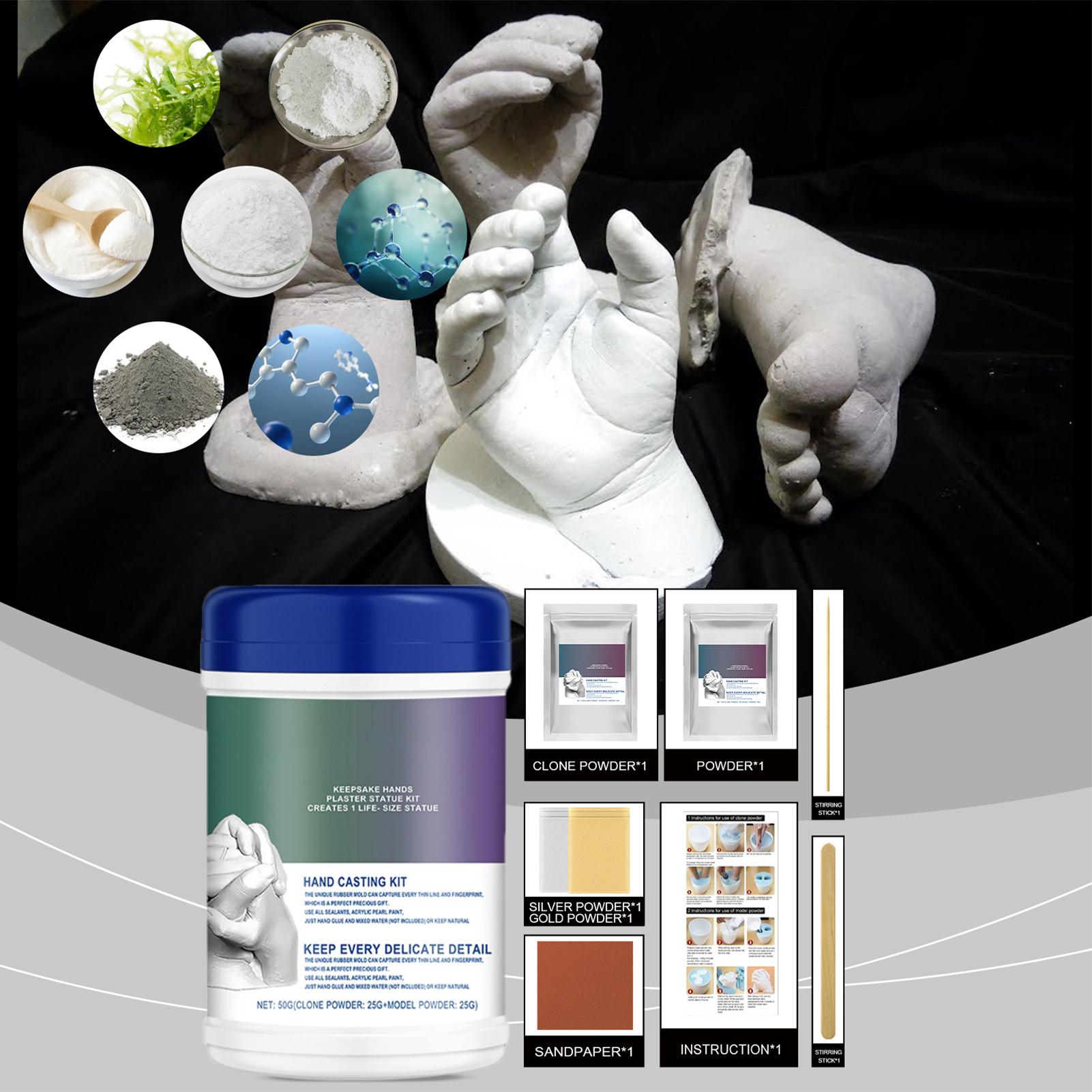 Soap Making At Home - Baby Hand And Foot Casting Kit