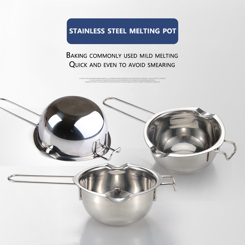 Soap Making At Home - Stainless Steel Wax Melting Pot Long