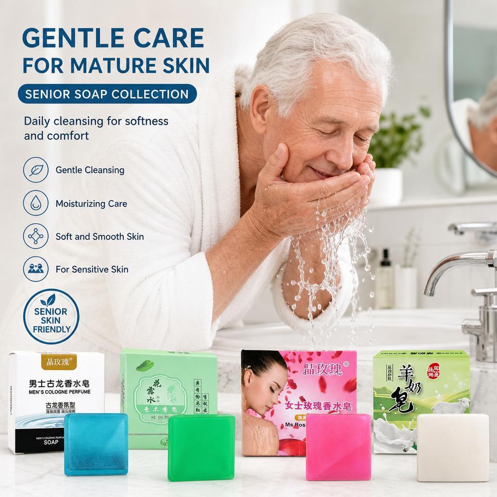 4pcs/set Hand Make Soap Rose,C - Soap Making Goats Milk 评论和价格