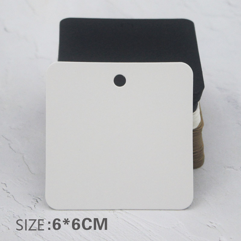 6x6cm Square Kraft Paper Tags  - Kraft Soap Label 评论和价格