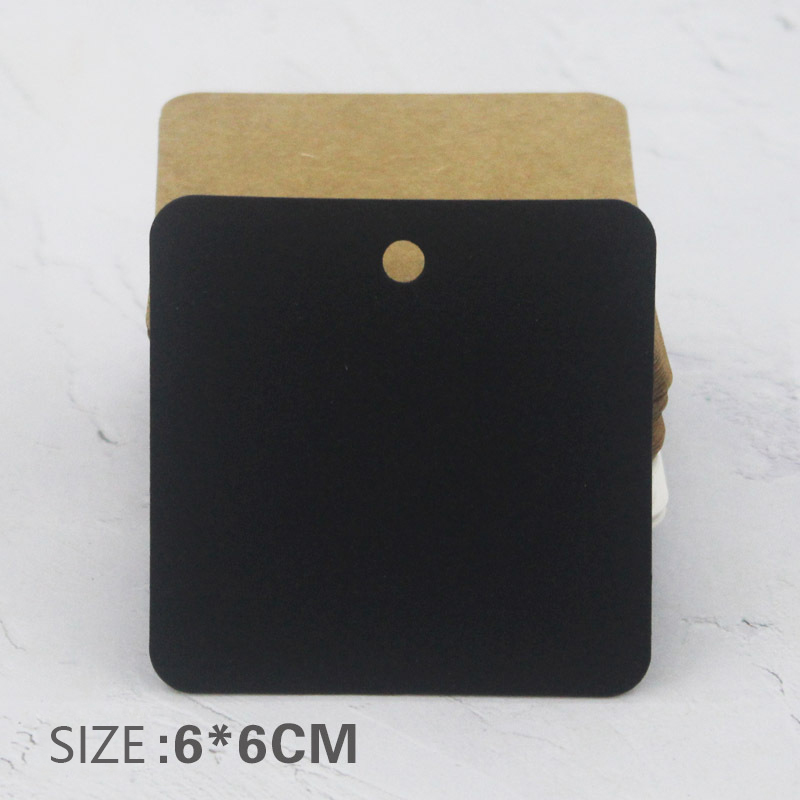 6x6cm Square Kraft Paper Tags  - Kraft Soap Label 评论和价格