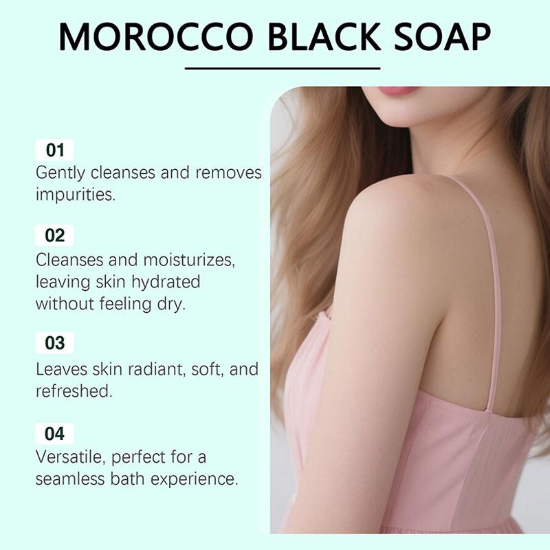 Moroccan Black Soap Deep Clean - Castor Oil Soap 评论和价格