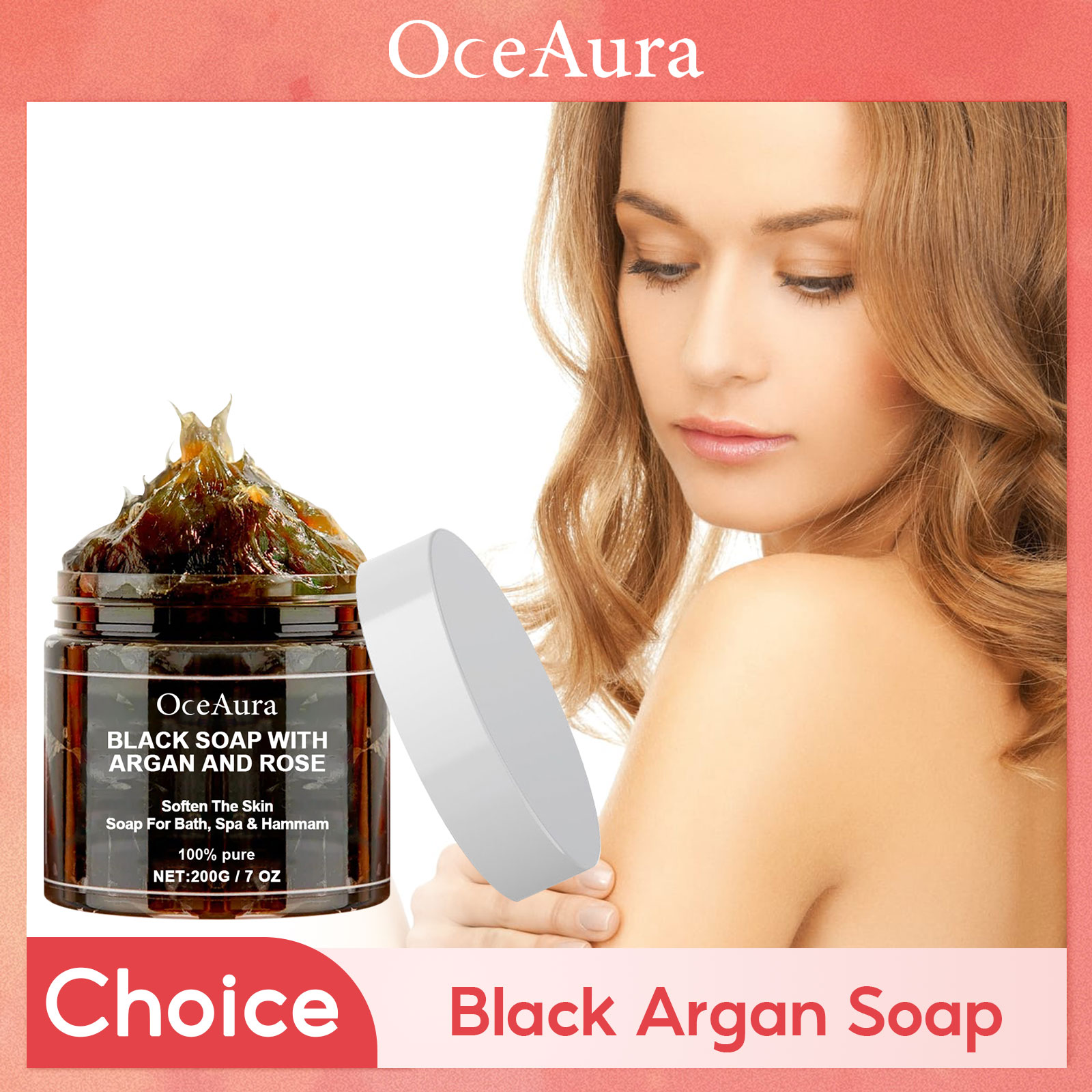 Black Cleansing Soap Deep Exfo - Castor Oil Soap 评论和价格