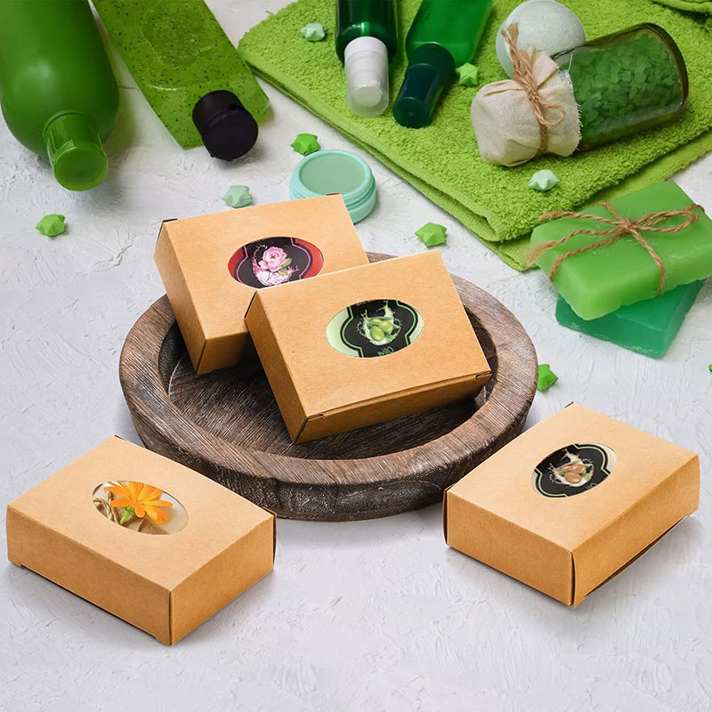 20/30Pcs Mini Kraft Paper Box  - Kraft Soap Label 评论和价格