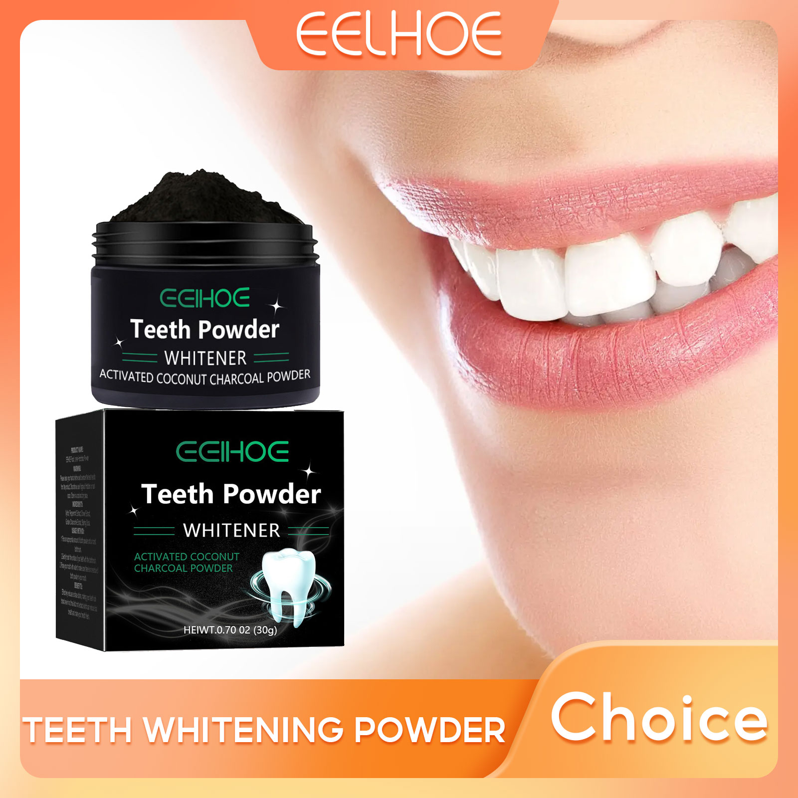 EELHOE Charcoal Powder for Tee - Activated Charcoal Powder 评论和价格