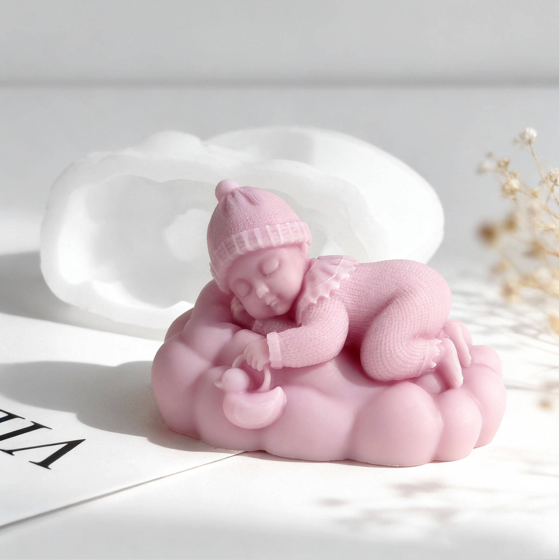 DIY Sleeping Baby Silicone Can - Soap Making At Home 评论和价格