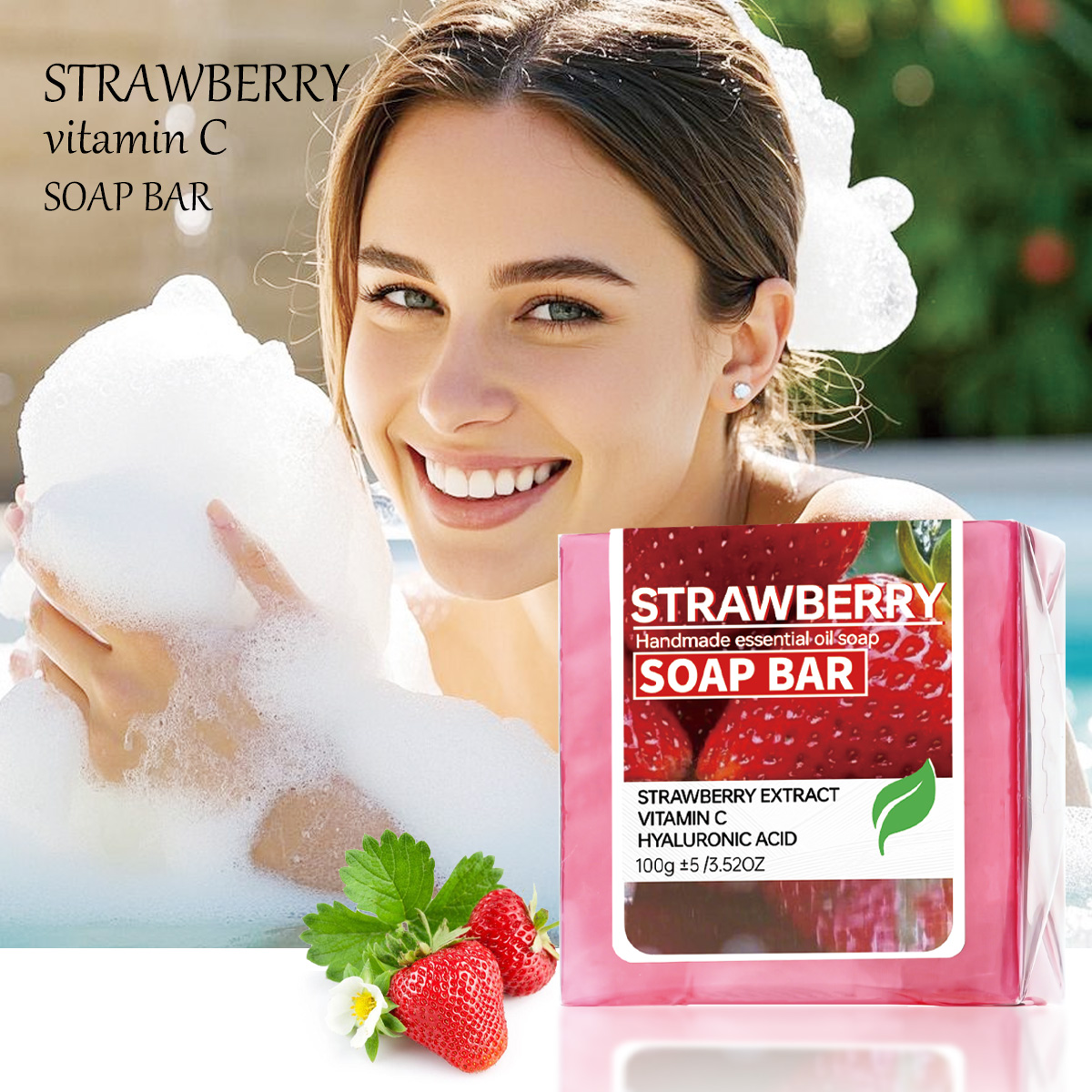 Strawberry Fruit Jam Puree Ess - Castor Oil Soap 评论和价格