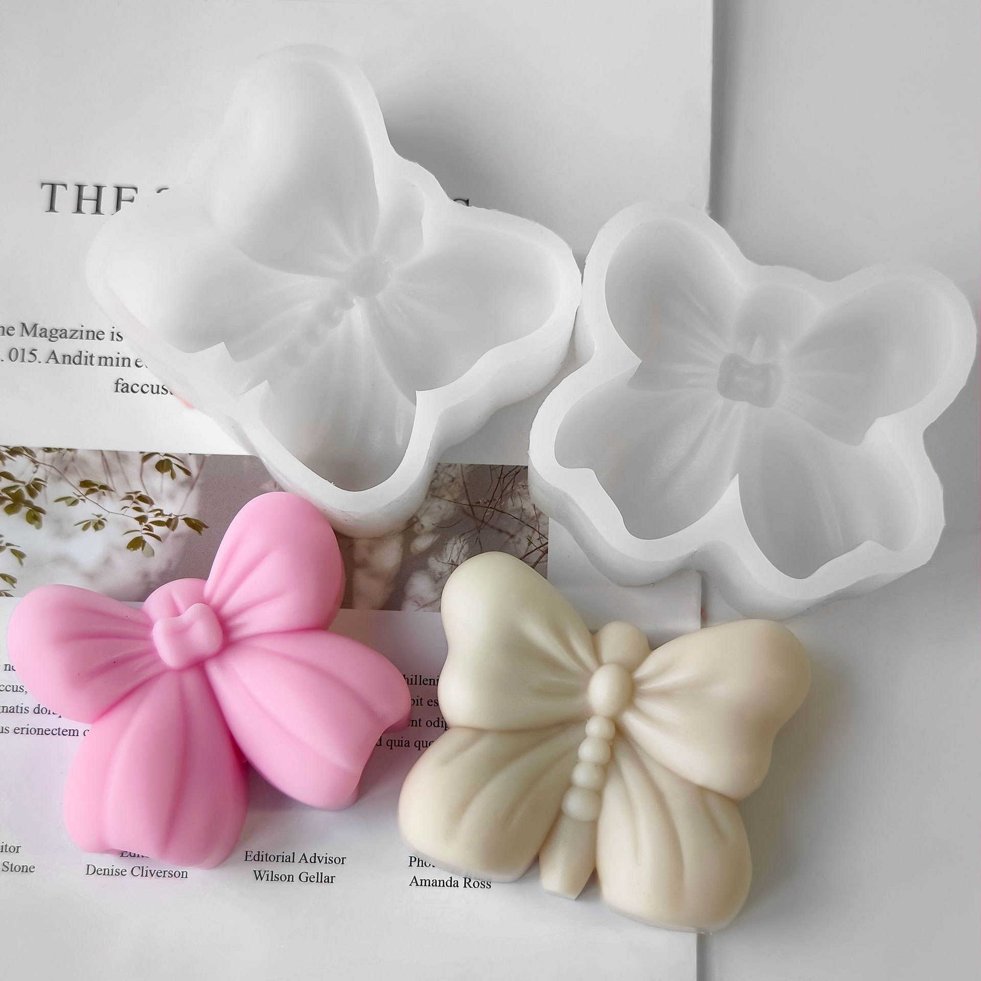 Butterfly Aroma Candle Plaster - Soap Making At Home 评论和价格