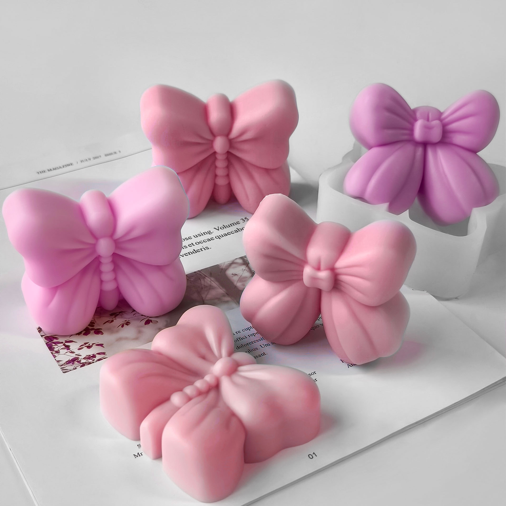 Butterfly Aroma Candle Plaster - Soap Making At Home 评论和价格