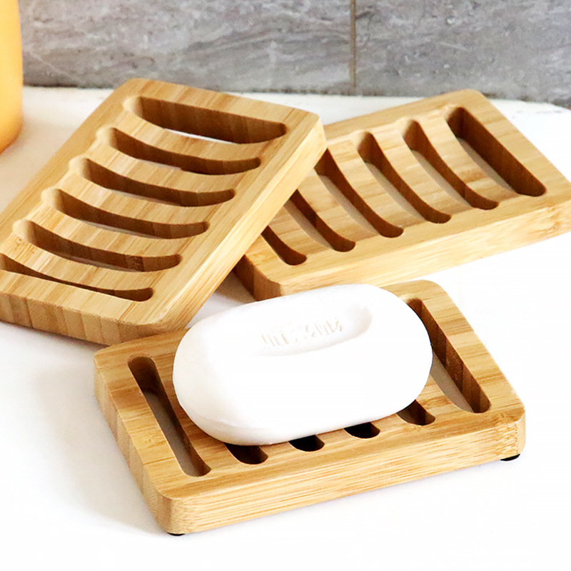 Bamboo Case Tray Wooden Preven - Soap Making Tools 评论和价格