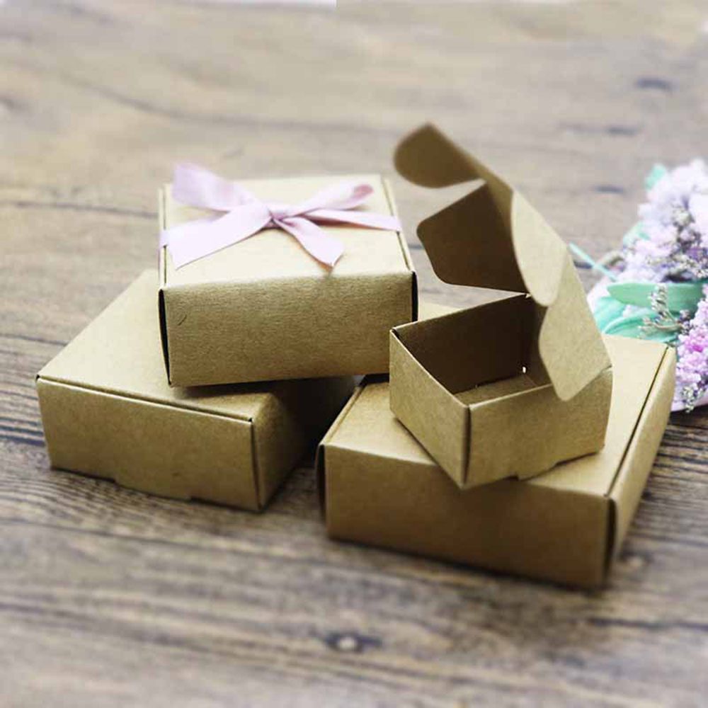 10pcs 9sizes Small Kraft Paper - Kraft Soap Label 评论和价格