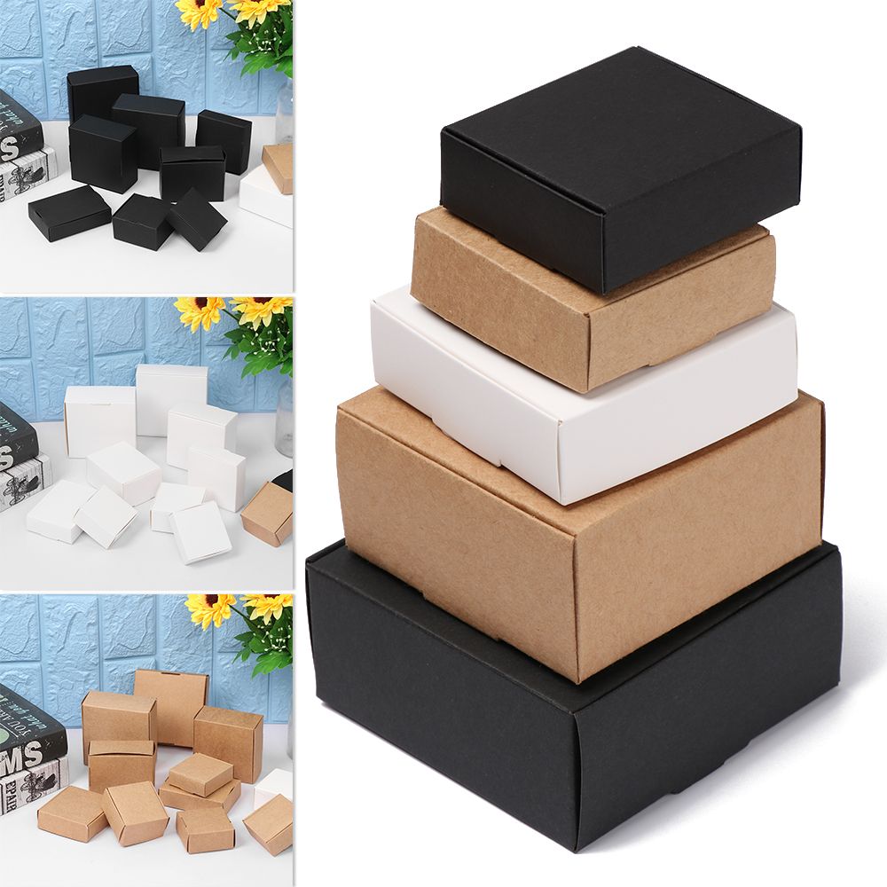10pcs 9sizes Small Kraft Paper - Kraft Soap Label 评论和价格