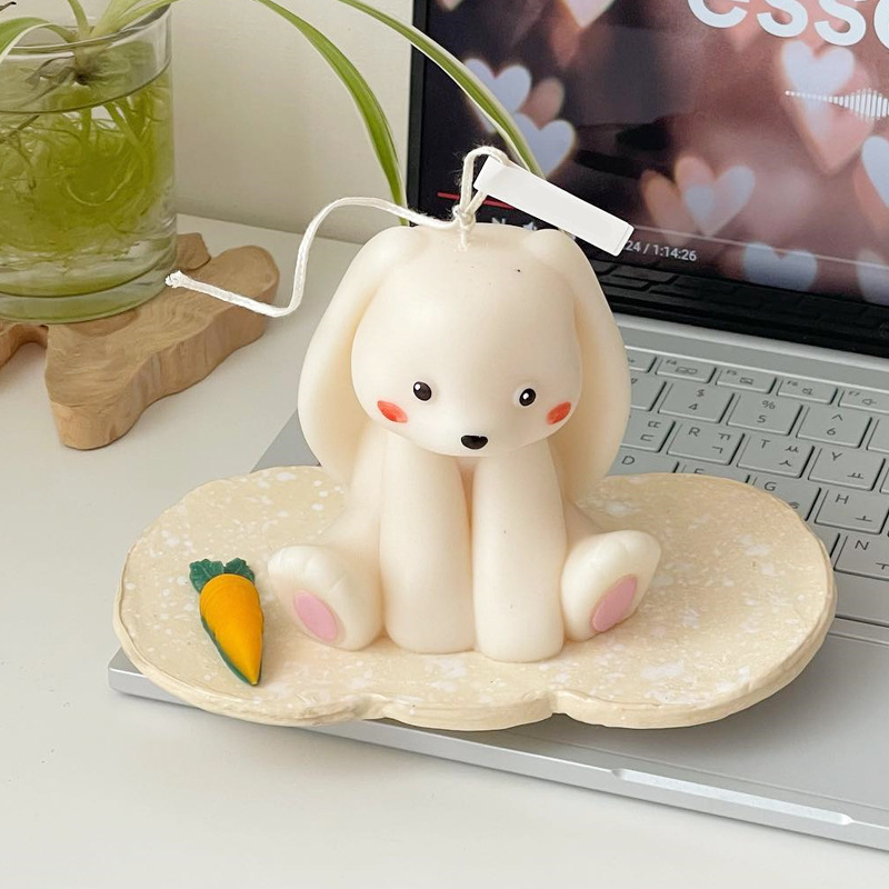 Sitting Rabbit Silicone Candle - Soap Making At Home 评论和价格