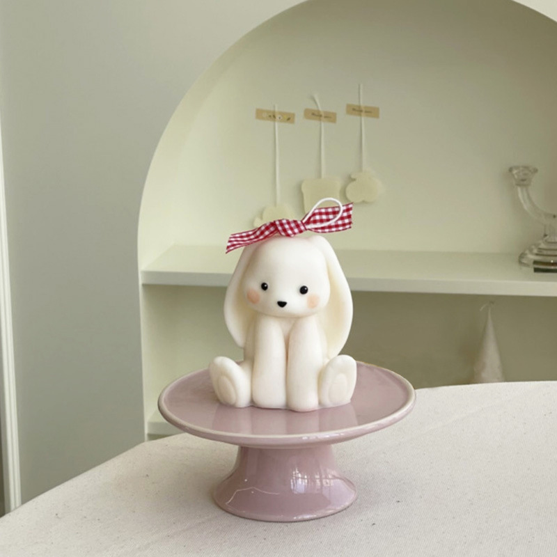 Sitting Rabbit Silicone Candle - Soap Making At Home 评论和价格