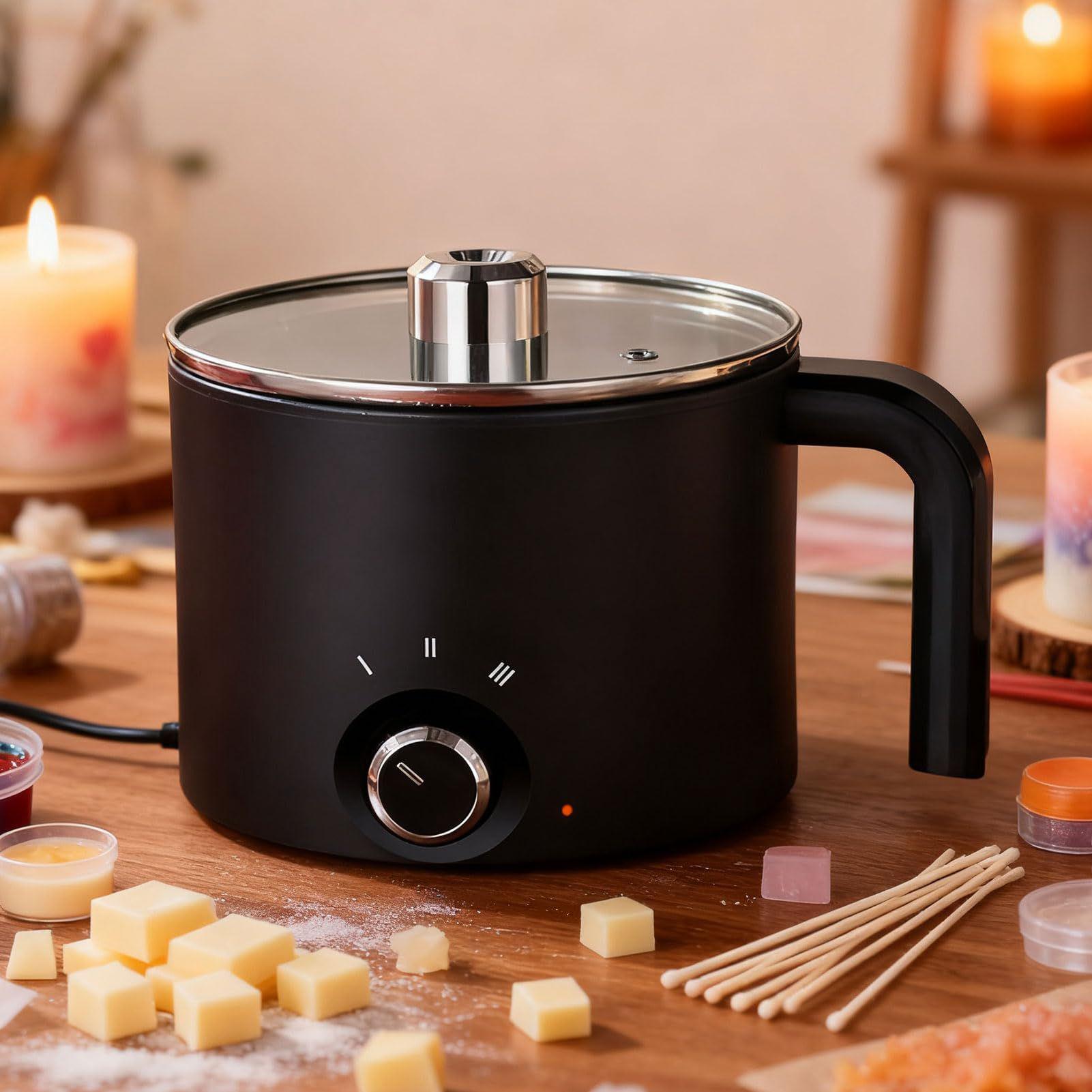 Candle Wax Melting Pot 1.5L La - Soap Making Kit 评论和价格