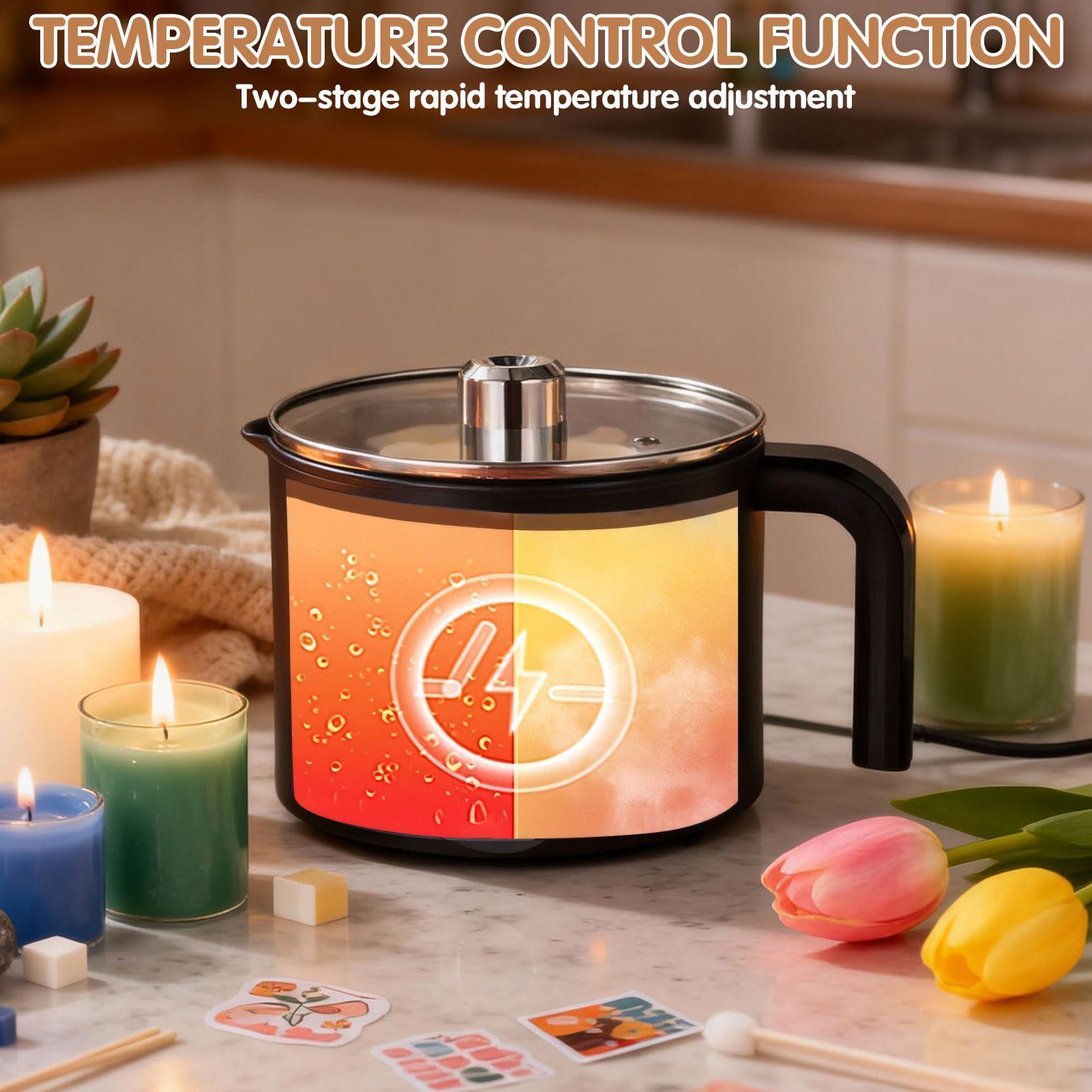 Candle Wax Melting Pot 1.5L La - Soap Making Kit 评论和价格