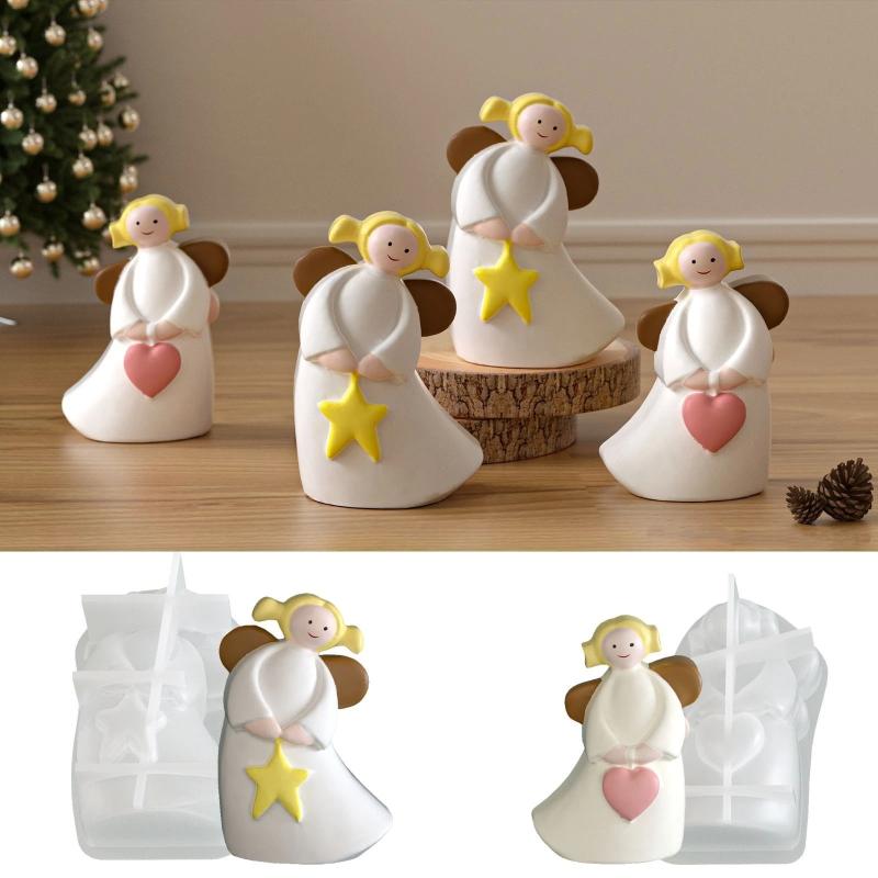 Love Angel Gypsum Mold Candle  - Soap Making Handmade 评论和价格