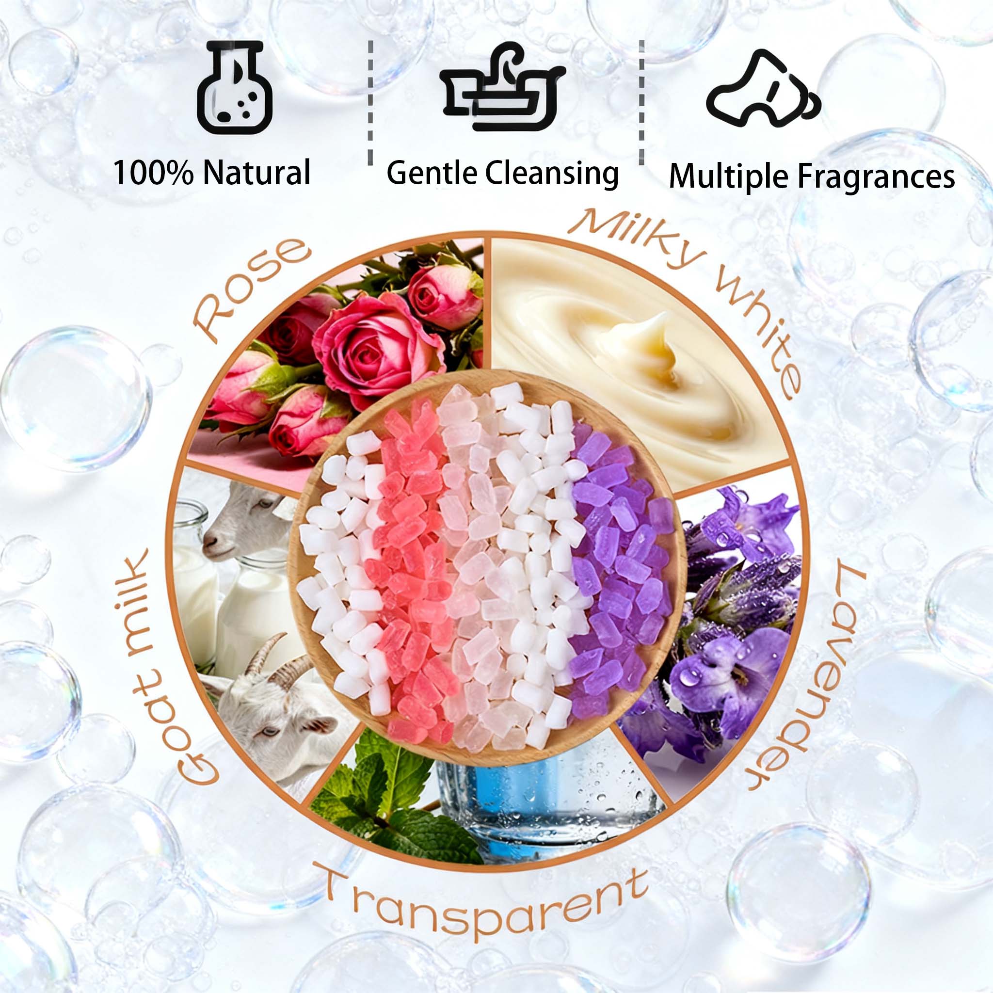 200g Color Soap Base DIY Aroma - Soap Making Goats Milk 评论和价格