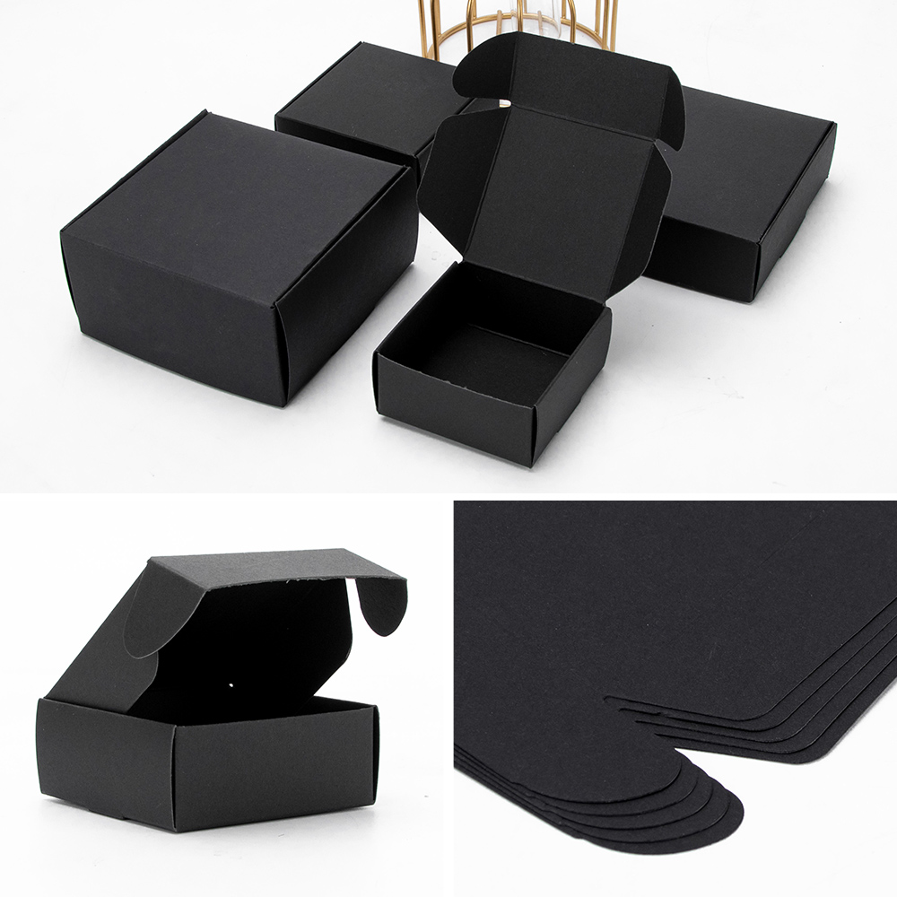 Black packaging carton Festiva - Kraft Soap Label 评论和价格