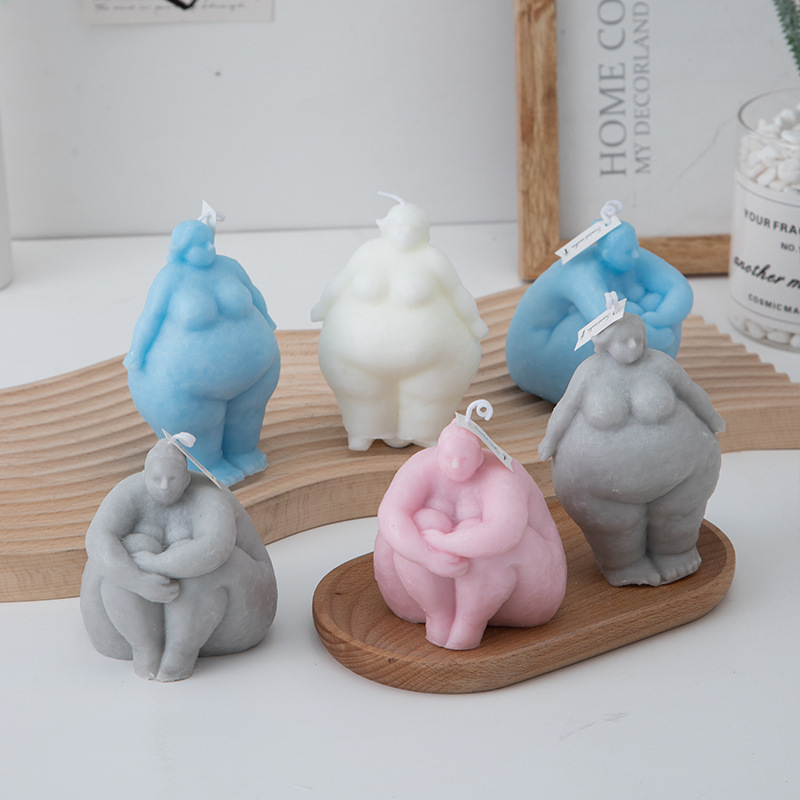 3D Fat Woman/man Portrait Cand - Soap Making At Home 评论和价格