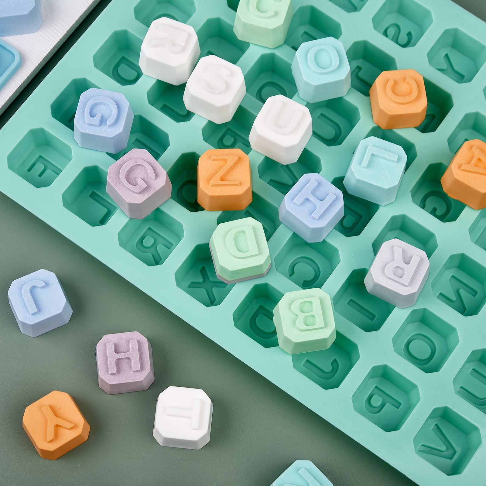 48 Letter Enghish Alphabet let - Soap Making Handmade 评论和价格