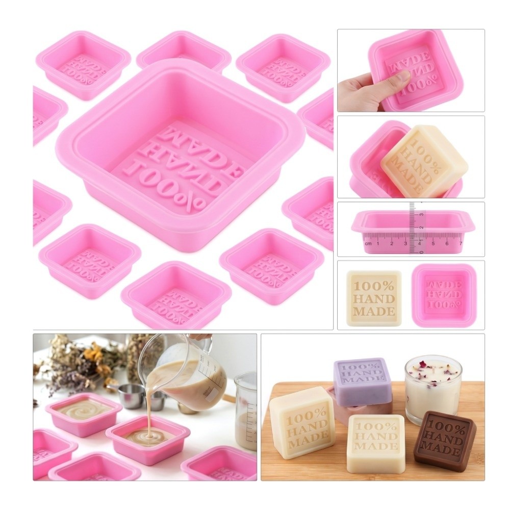 25PCS Silicone Silicone Soap M - Soap Making Cold Process 评论和价格