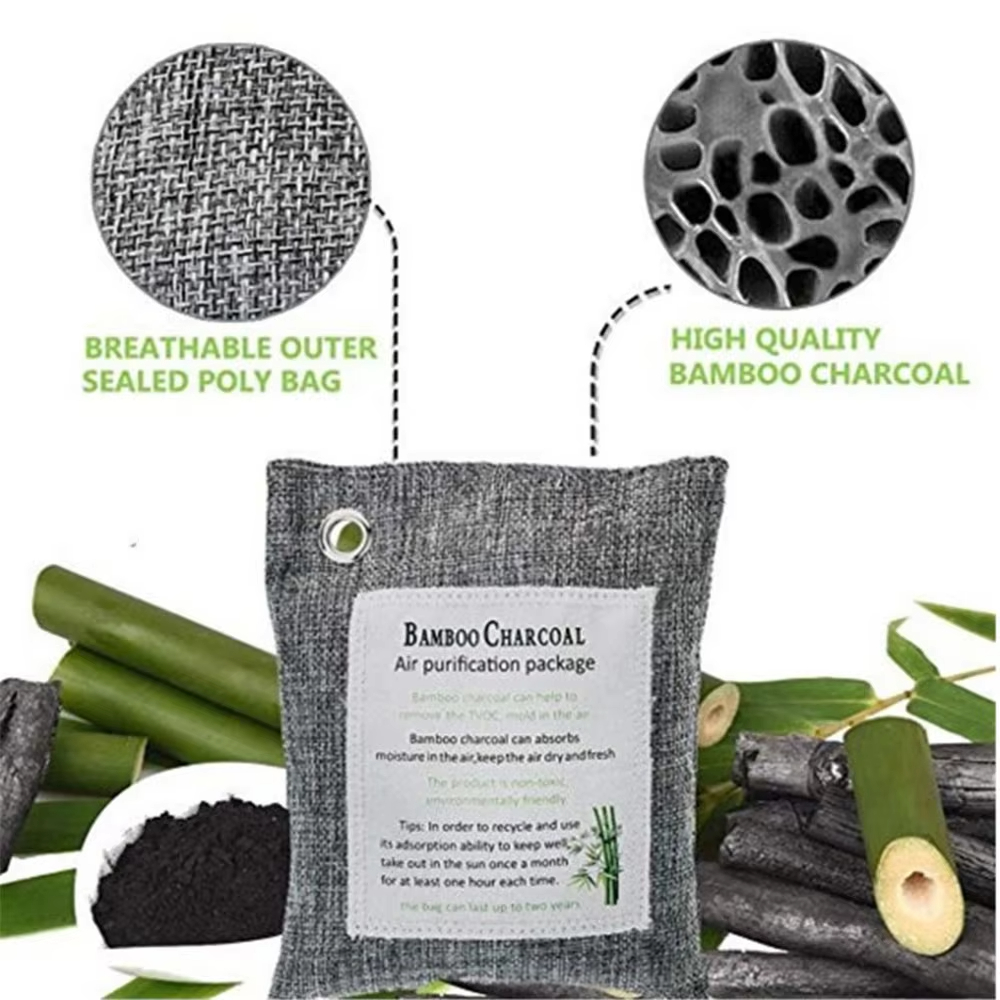 1pc Bamboo Charcoal Bags Refri - Activated Charcoal Powder 评论和价格