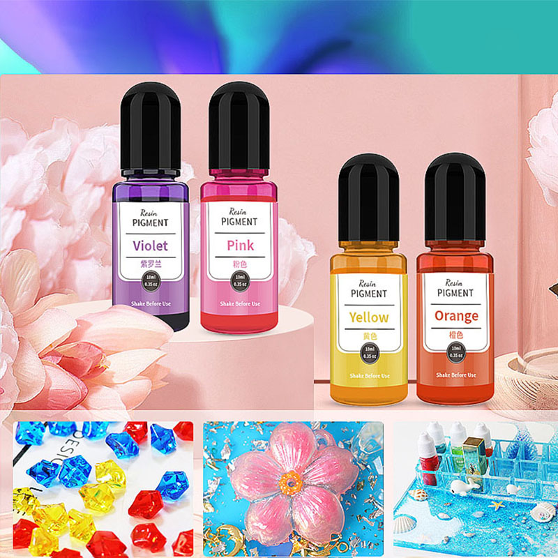 10ml/bottle Epoxy Resin Pigmen - Soap Making Liquid 评论和价格