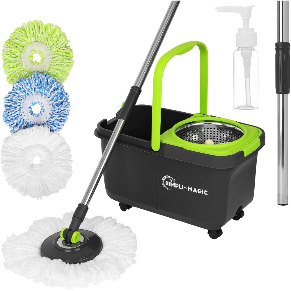360° Spin Mop and Bucket with  - Kraft Soap Label 评论和价格