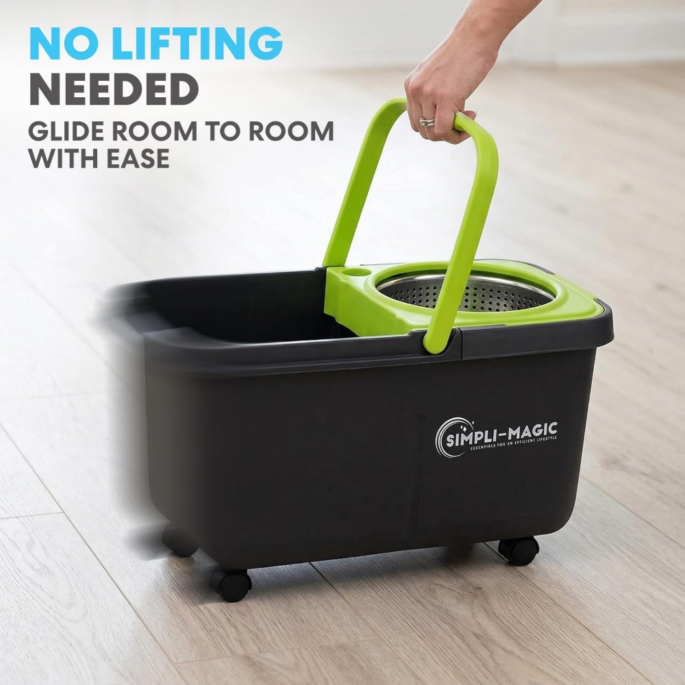 360° Spin Mop and Bucket with  - Kraft Soap Label 评论和价格