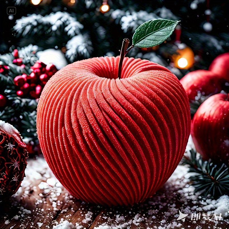 A trendy red apple silicone mo - Soap Making Handmade 评论和价格