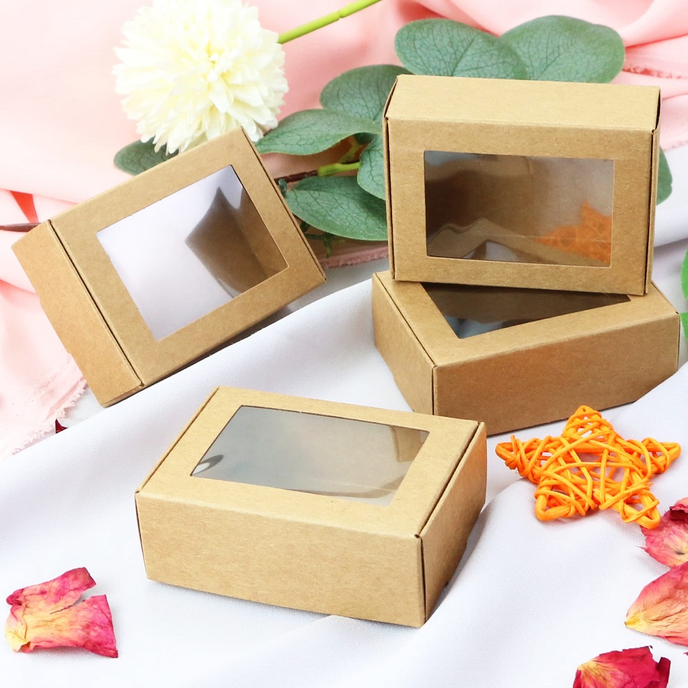 50Pcs Mini Kraft Paper Box wit - Kraft Soap Label 评论和价格