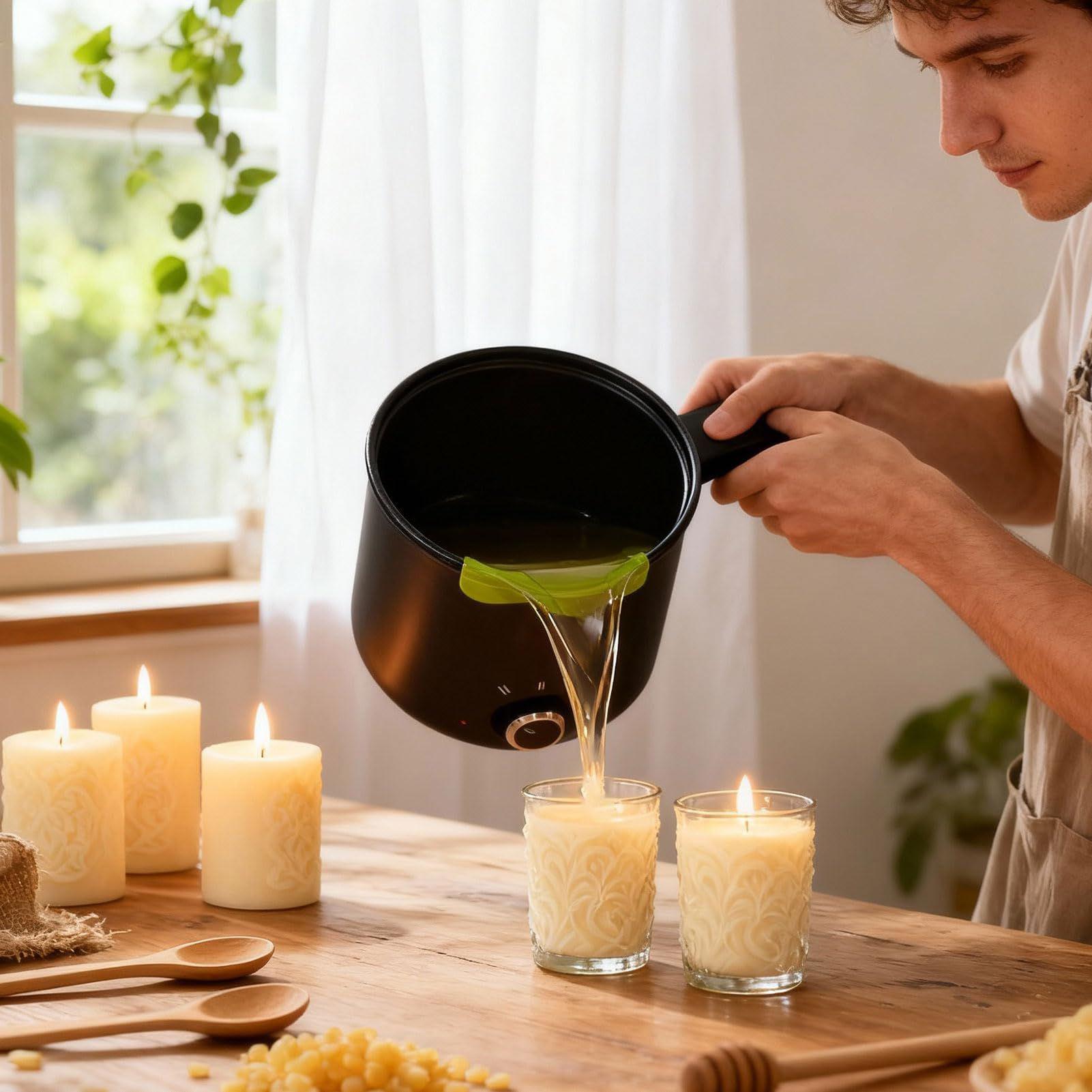 Candle Wax Melting Pot 1.5L La - Soap Making Kit 评论和价格