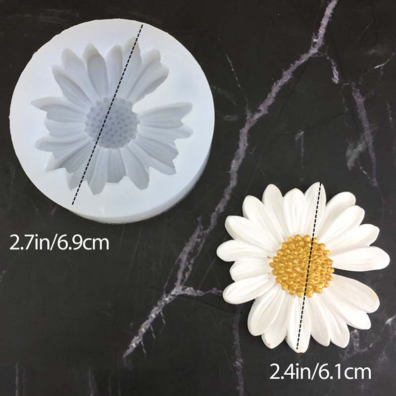 DIY Candle Silicone Mold Daisy - Soap Making At Home 评论和价格
