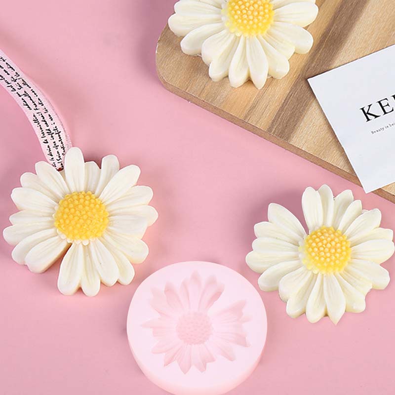 DIY Candle Silicone Mold Daisy - Soap Making At Home 评论和价格