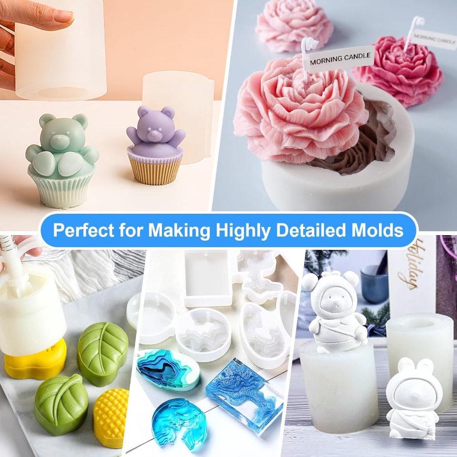 Silicone Mold Making Kit, 38.8 - Soap Making Tools 评论和价格