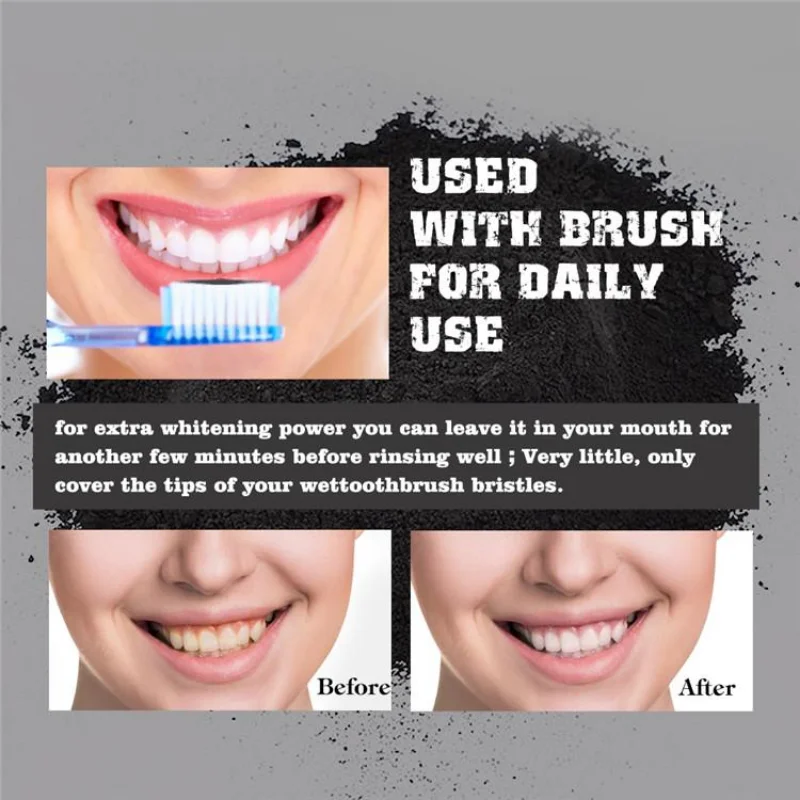Food Grade Teeth Powder Charco - Activated Charcoal Powder 评论和价格